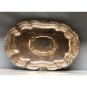 Vintage Silverware Community Silver Plate Footed Bowl Home Decor Antique Bowl